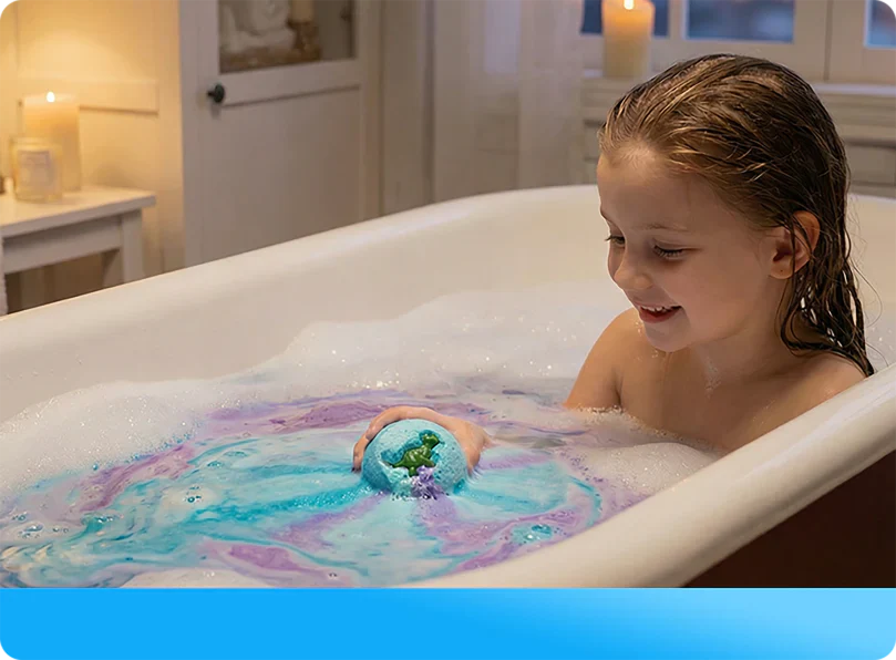 FINIBUY™ - 2PCS Bath Bombs Set with Toys Inside