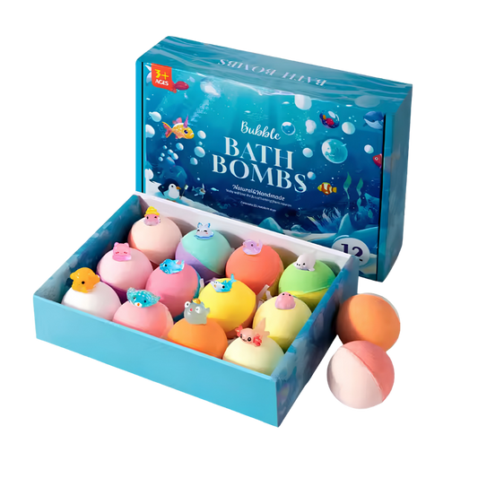 FINIBUY™ - 2PCS Bath Bombs Set with Toys Inside